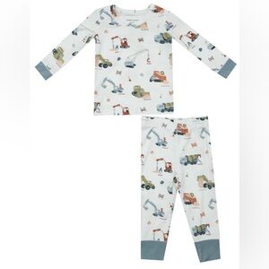 New bamboo Angel Dear Construction Vehicle Pajama Set